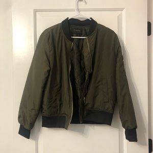 Inso olive green bomber jacket